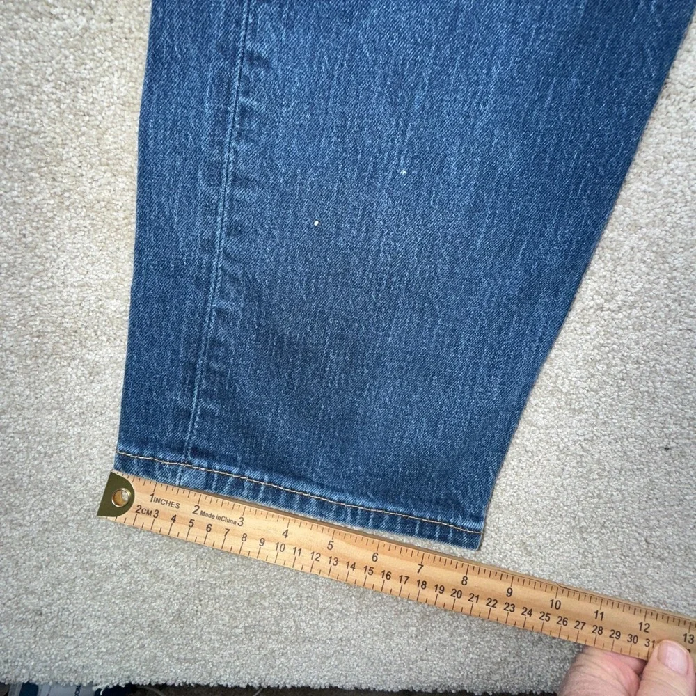 Levi's 505 Jeans‎ Mens 36x29 Blue Denim Medium Wash Mid Rise Regular Fit Outdoor